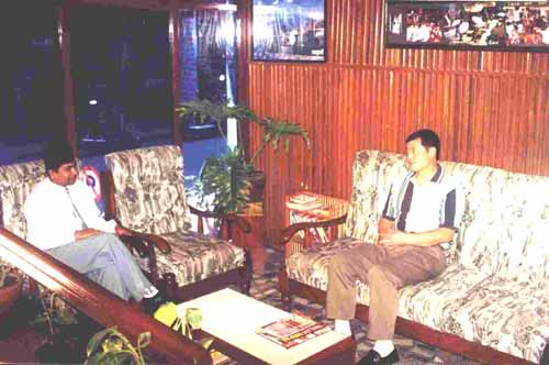 Kathmandu accomodations lounge